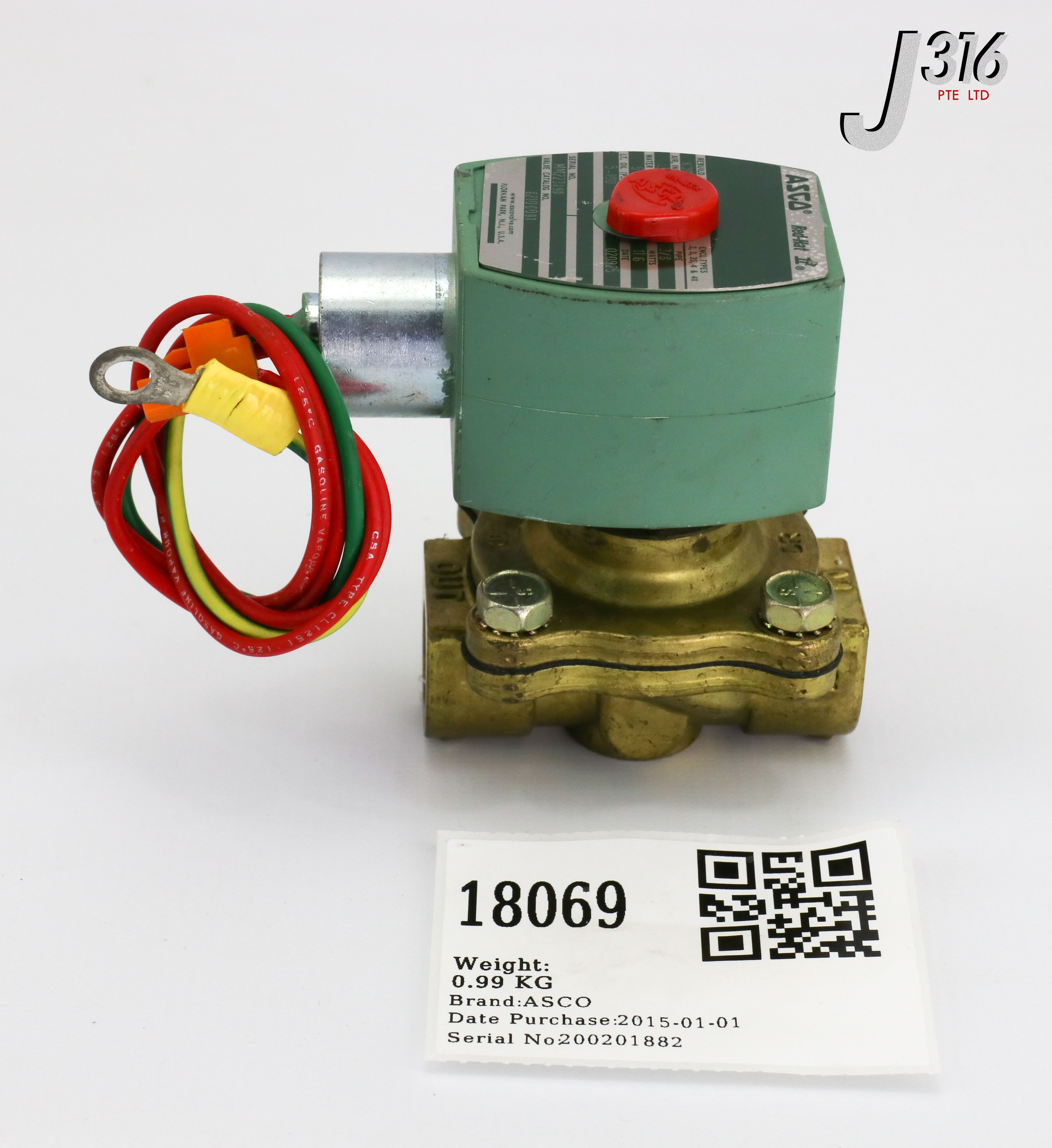 その他 S 18069 ASCO SOLENOID VALVE, K302-373, 82106001, 238710-006D MP-C